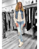 Jacket Jean Αμάνικο