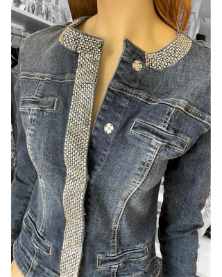 Jacket Jean Blue