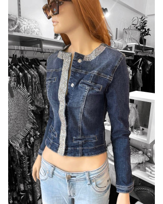 Jacket Jean Blue