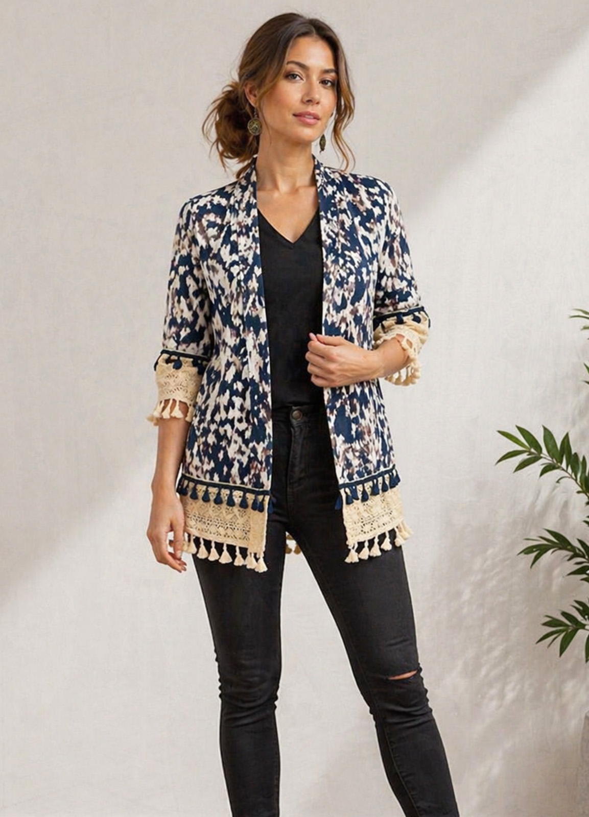 Σακάκι Boho Gray