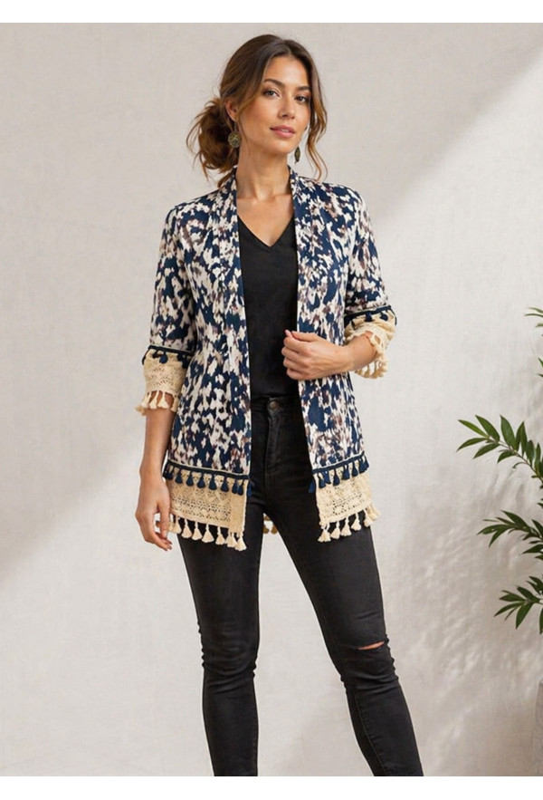 Σακάκι Boho Gray