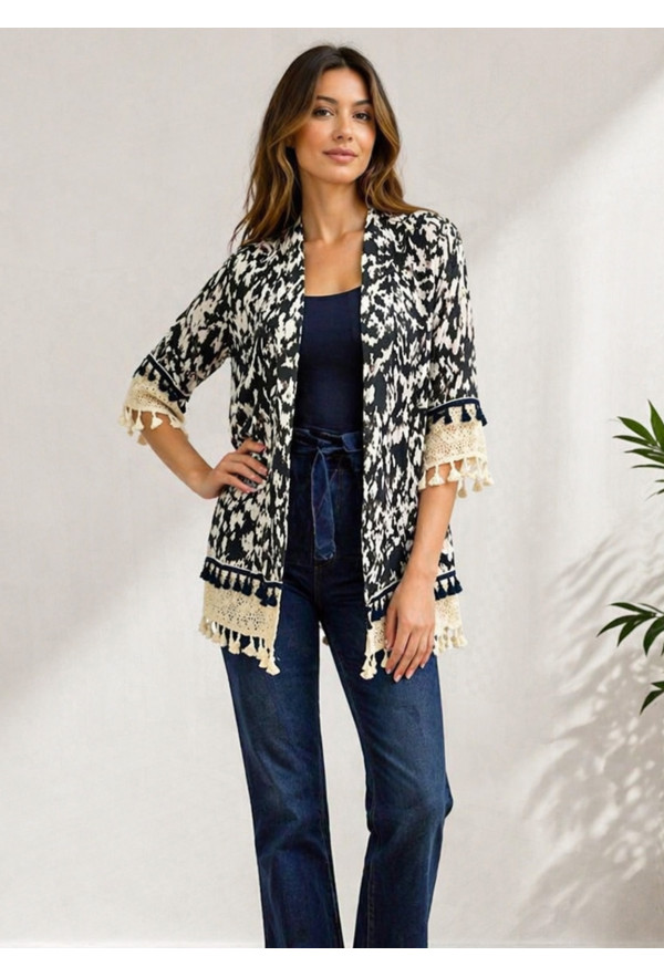 Σακάκι Boho Black