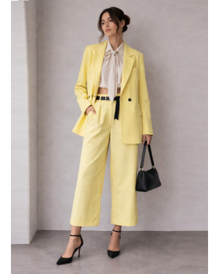 Σακάκι με Minimal Γραμμή Yellow