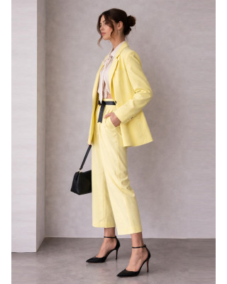 Σακάκι με Minimal Γραμμή Yellow