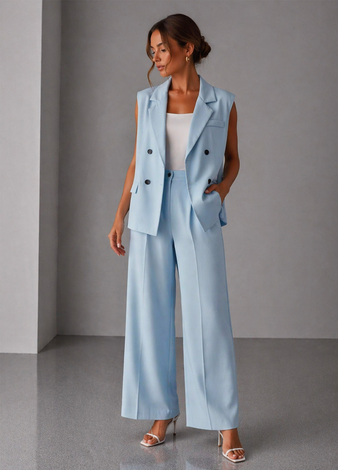 Αμάνικο σακάκι (γιλέκο) tailored Σιελ