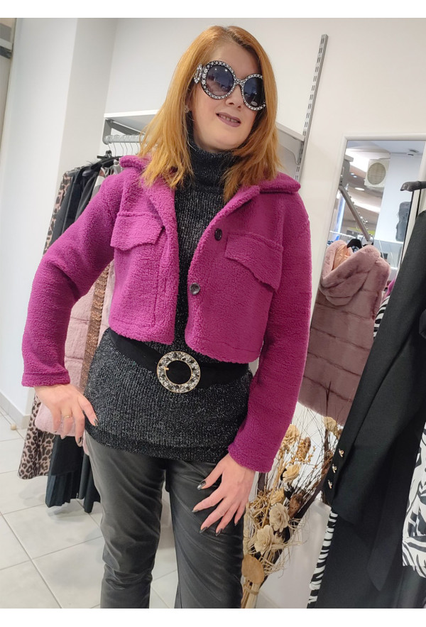 Fuchsia Bolero jacket