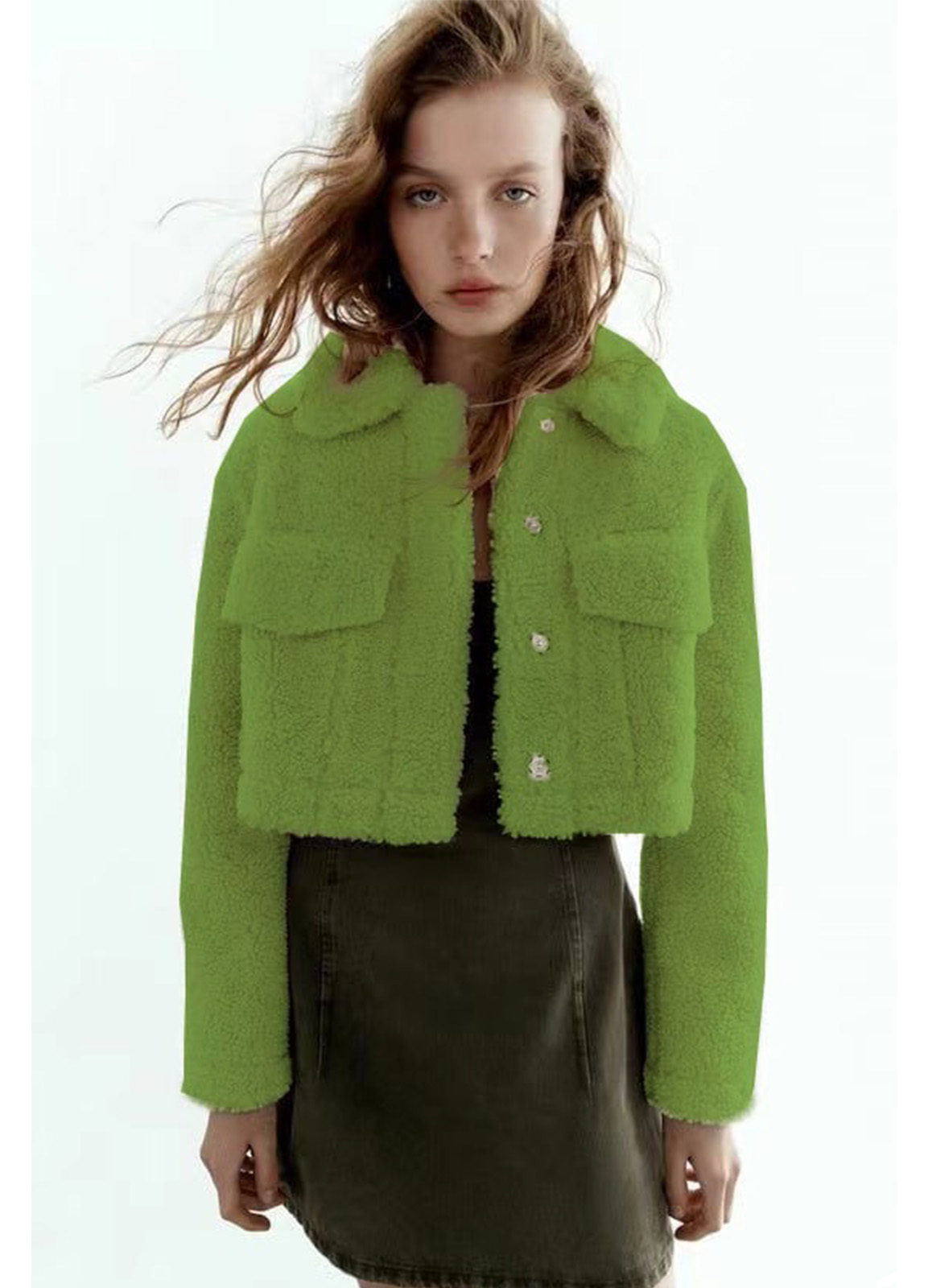  Green Bolero jacket