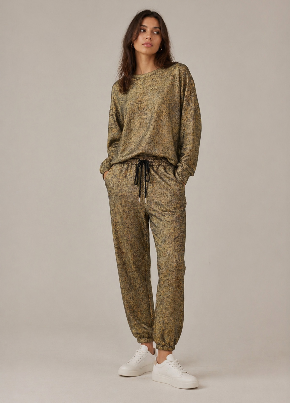 Σετ Παντελόνι & Μπλούζα Χρυσό – Άνεση που ξεχωρίζει