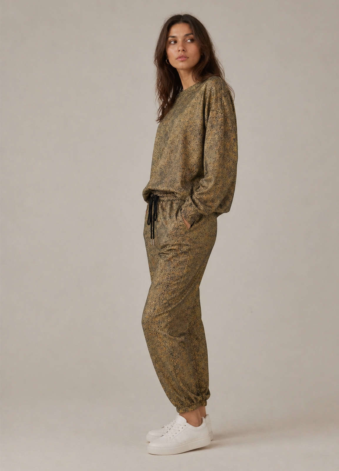 Σετ Παντελόνι & Μπλούζα Χρυσό – Άνεση που ξεχωρίζει