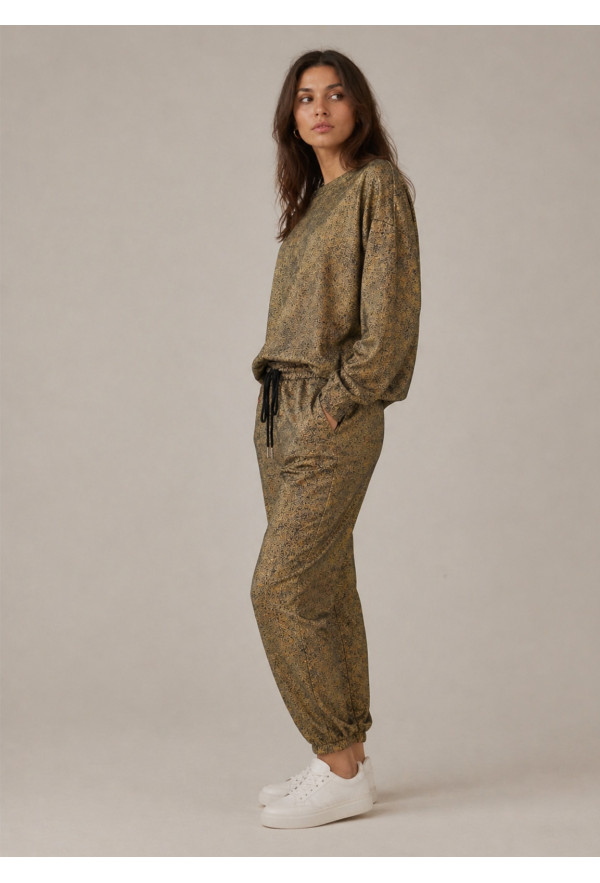 Σετ Παντελόνι & Μπλούζα Χρυσό – Άνεση που ξεχωρίζει
