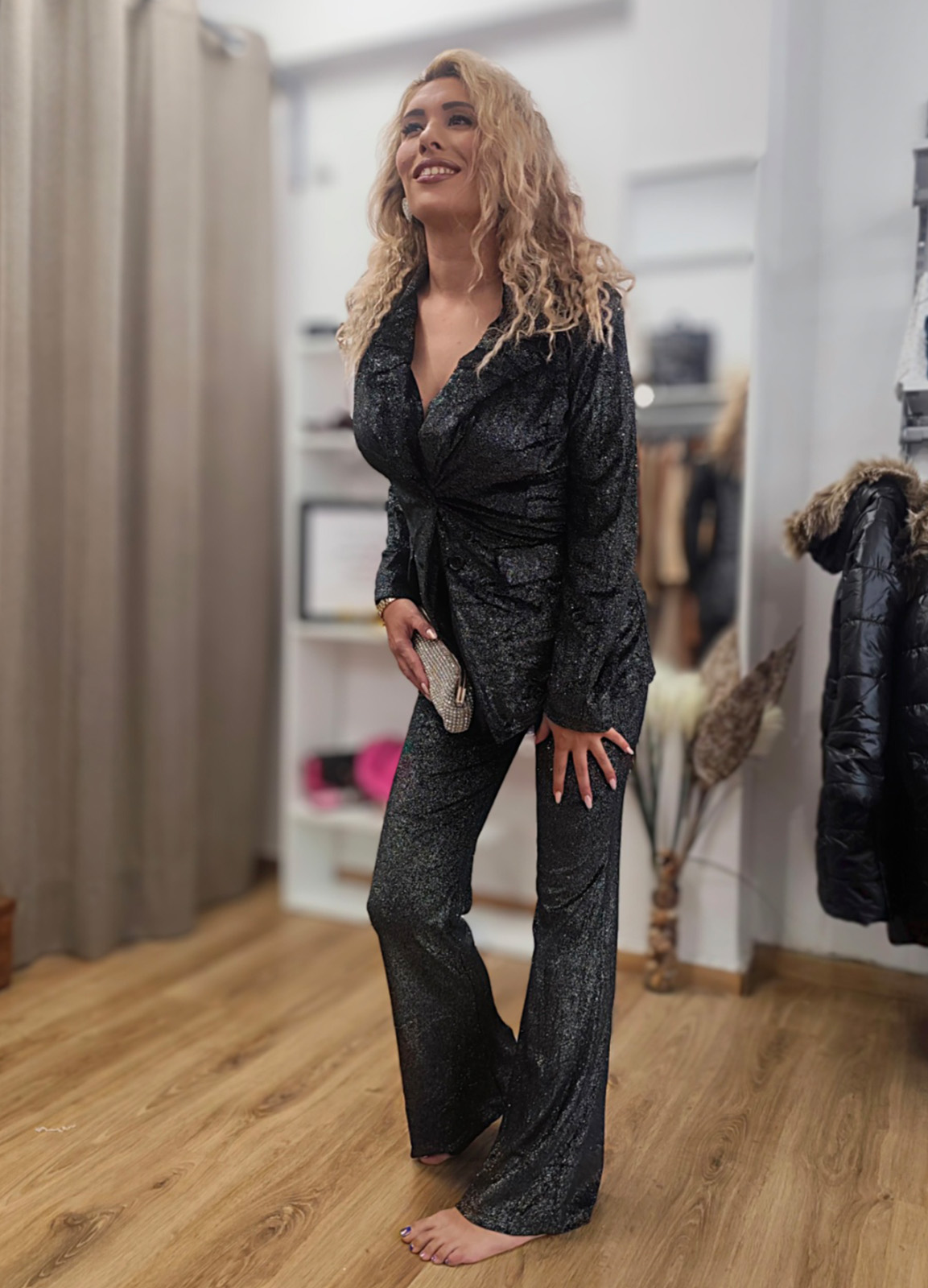 Σακάκι/Μπούστο/Παντελόνι Velvet Gray