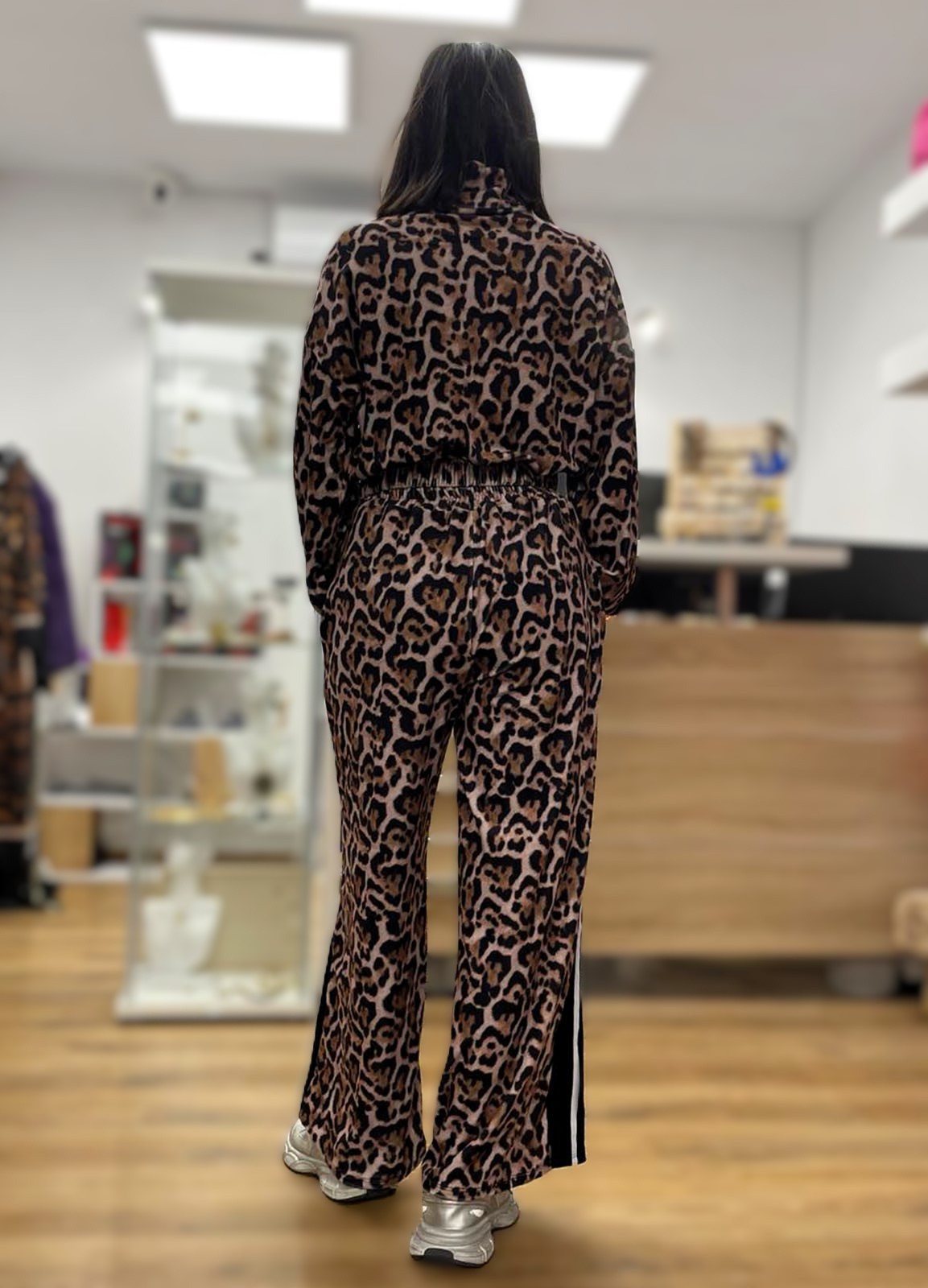 Μπλούζα / Παντελόνι Velvet Animal print