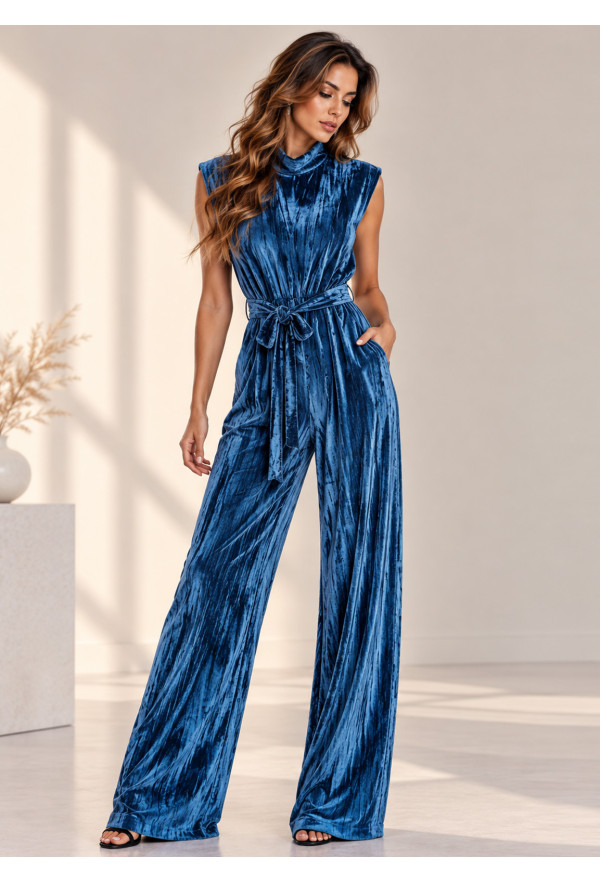 Ολόσωμη Φόρμα Velvet Blue