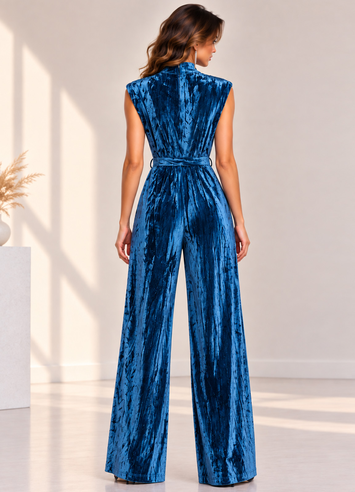 Ολόσωμη Φόρμα Velvet Blue