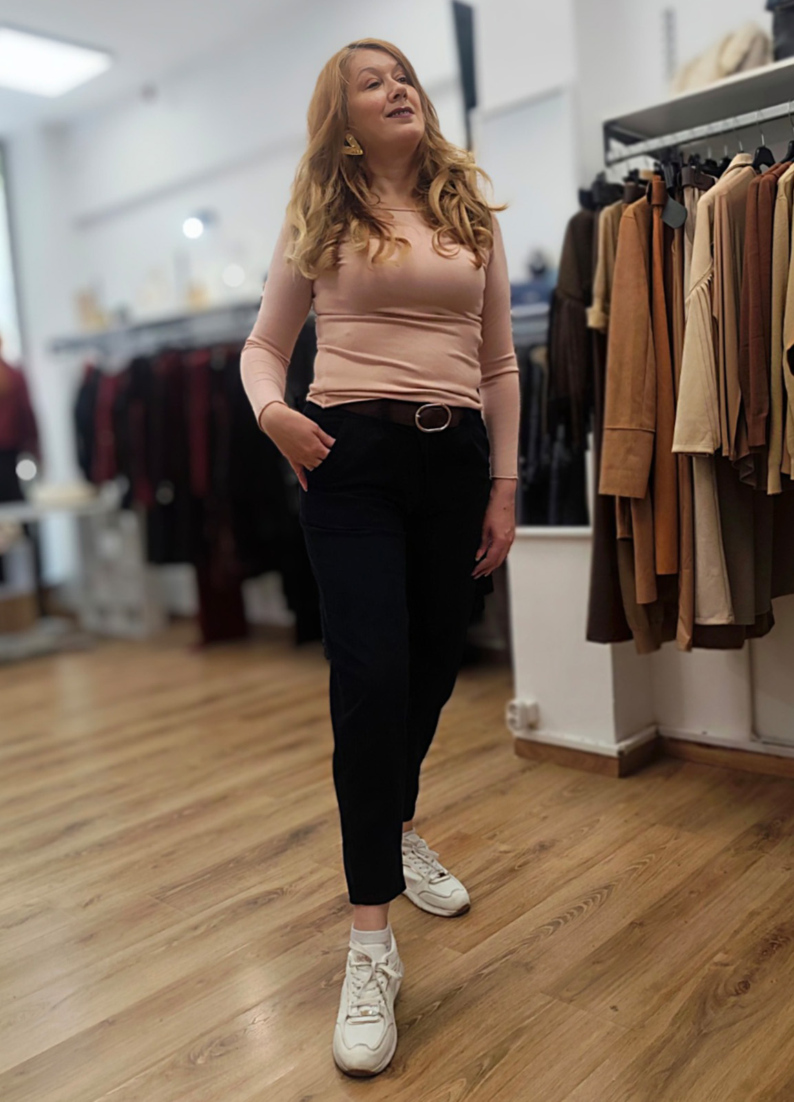 Παντελόνι Κοτλέ & Ζώνη Blue