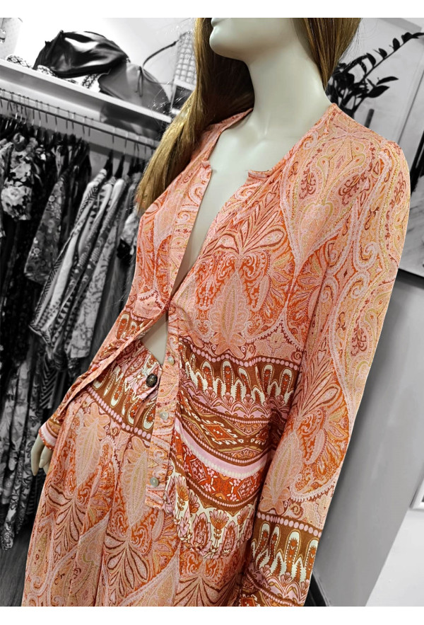 Boho Set: Παντελόνι & Πουκάμισο με Κουμπιά
