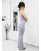 Ολόσωμη φόρμα strapless Purple