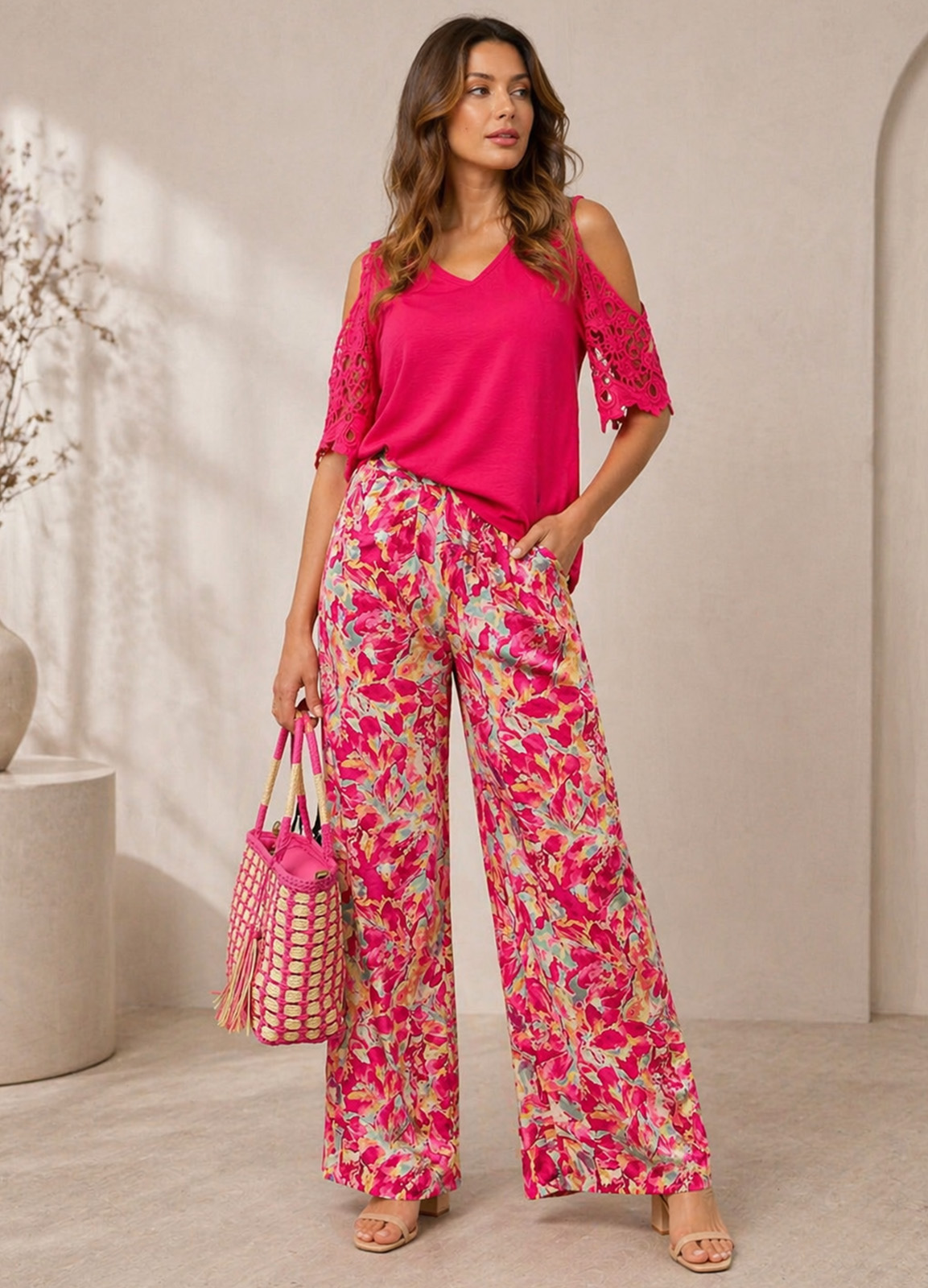 Παντελόνα Floral