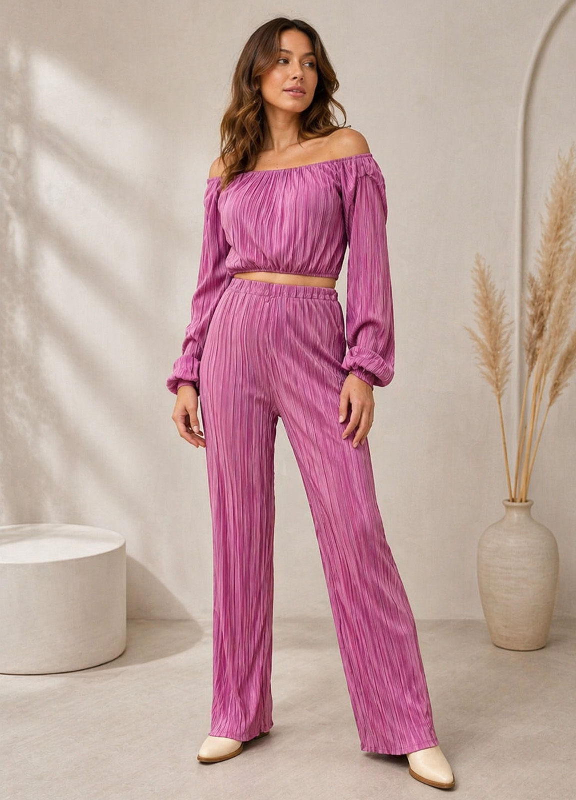 Παντελόνι/Μπλούζα Purple