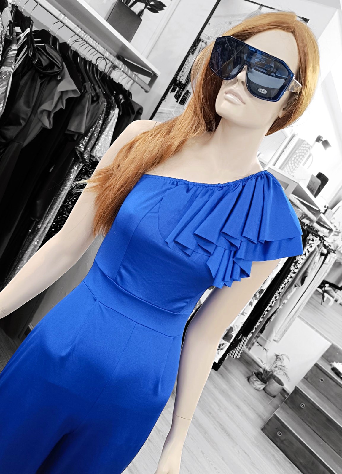 Ολόσωμη Φόρμα Blue με Βολάν