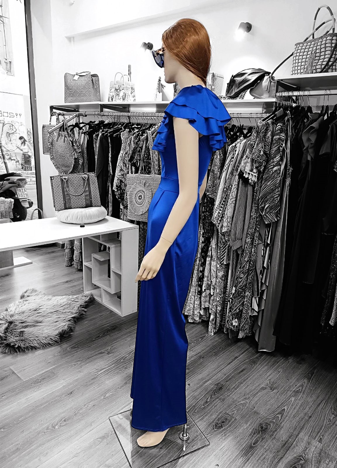 Ολόσωμη Φόρμα Blue με Βολάν