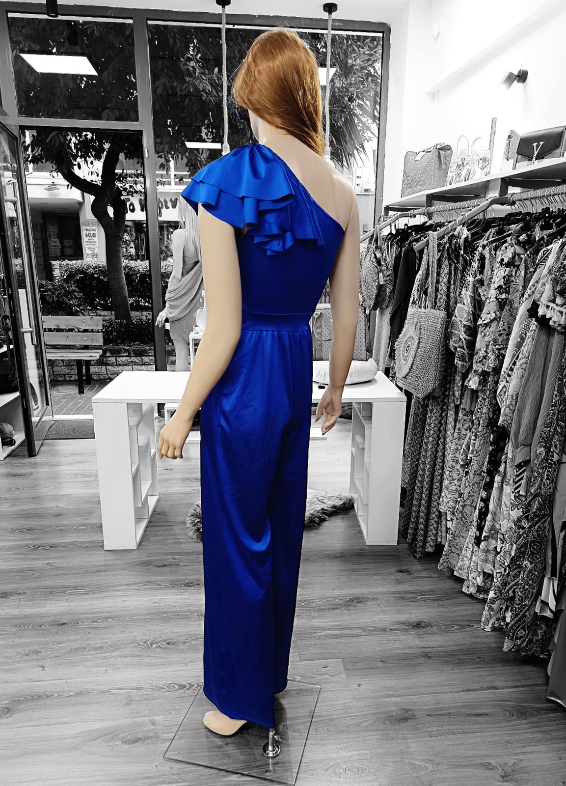 Ολόσωμη Φόρμα Blue με Βολάν