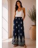 Παντελόνα με Print – Blue