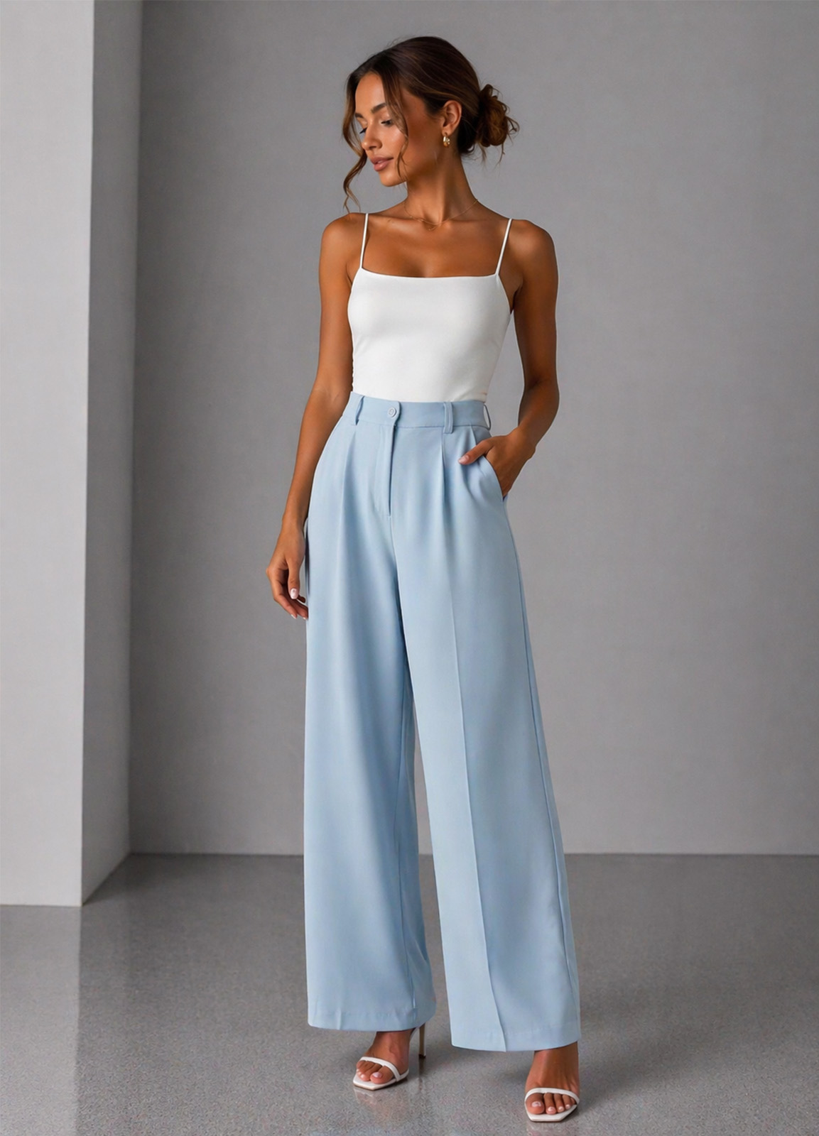 Παντελόνι υφασμάτινο Σιελ