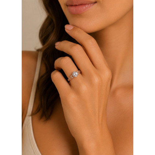 Δαχτυλίδι Silver 925 Romantic Flower