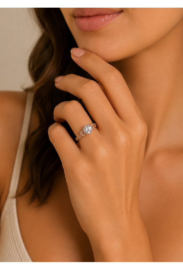 Δαχτυλίδι Silver 925 Romantic Flower
