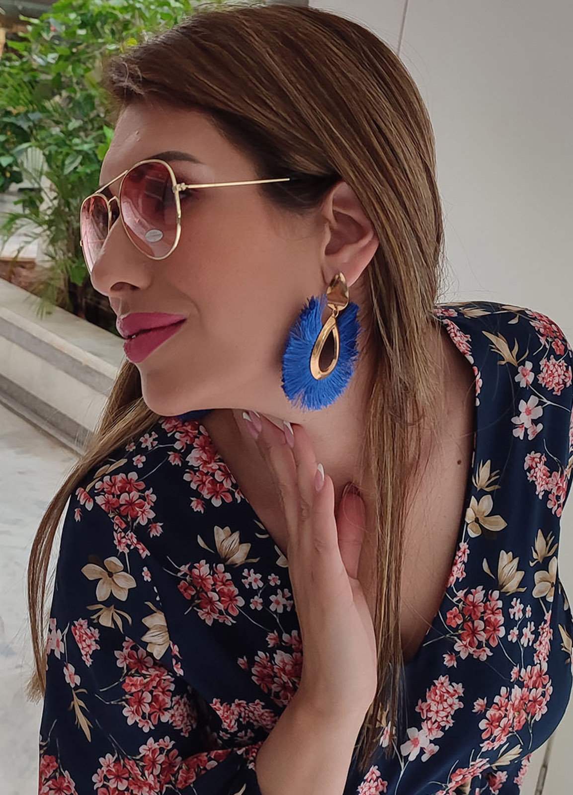 Blue Style earrings