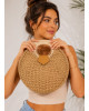Ψάθινη Τσάντα Χειρός & Ώμου Boho Style