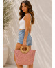 Pink Crochet Summer Bag