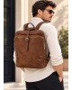 Πολυμορφικό Backpack 2 σε 1 από Τεχνόδερμα – Brown Vintage