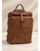 Πολυμορφικό Backpack 2 σε 1 από Τεχνόδερμα – Brown Vintage