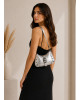 Τσάντα Mini shoulder Silver