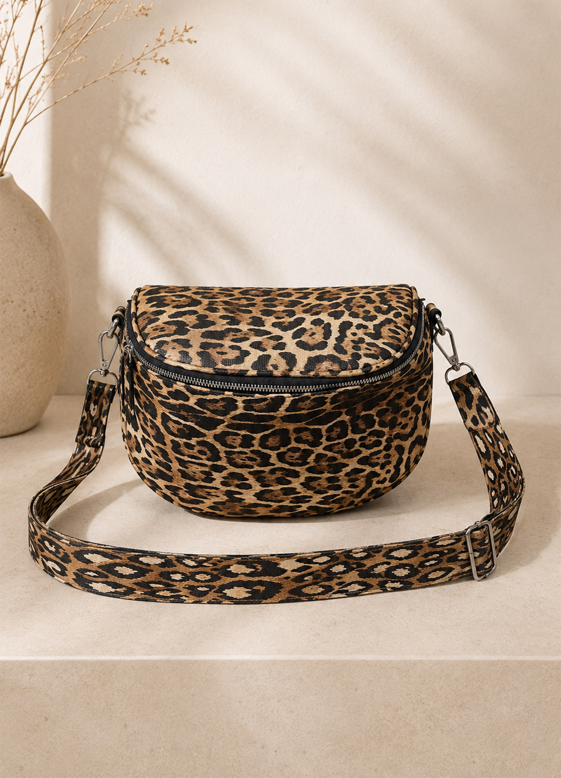 Τσάντα crossbody Leopard