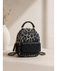 Mini Backpack Grey Leopard