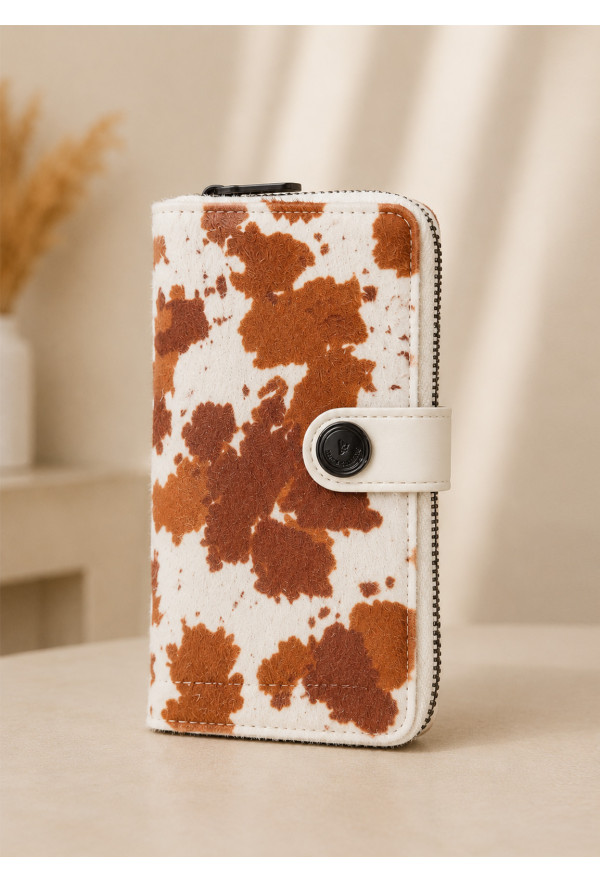 Πορτοφόλι Cow Print