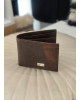 Ανδρικό Πορτοφόλι από Τεχνόδερμα Brown