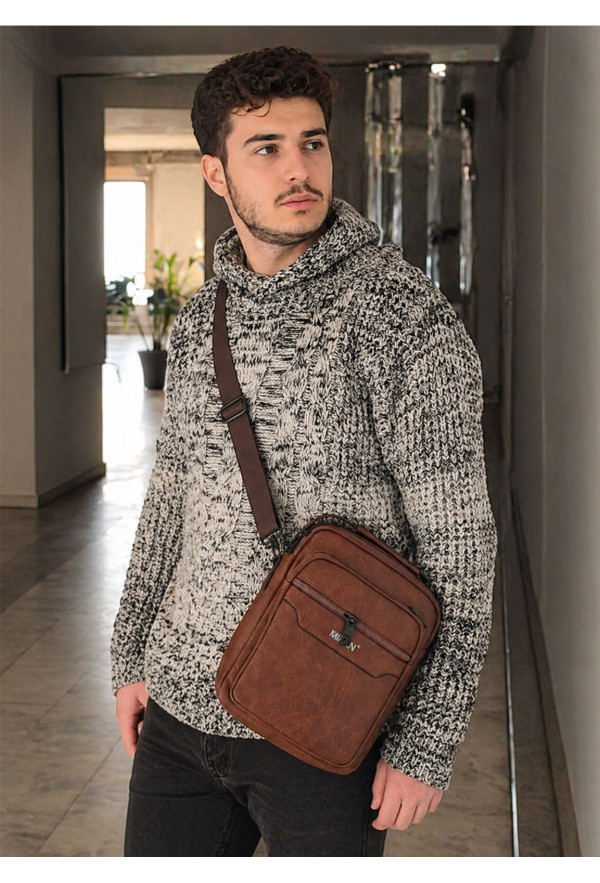 Τσάντα χιαστί Brown