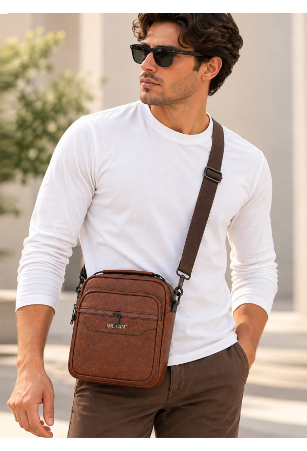Τσάντα χιαστί Brown
