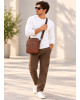Τσάντα χιαστί Brown
