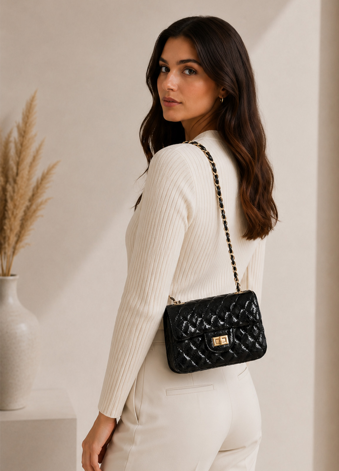 Τσάντα Mini shoulder Black