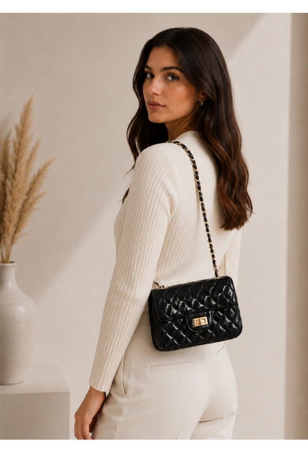 Τσάντα Mini shoulder Black