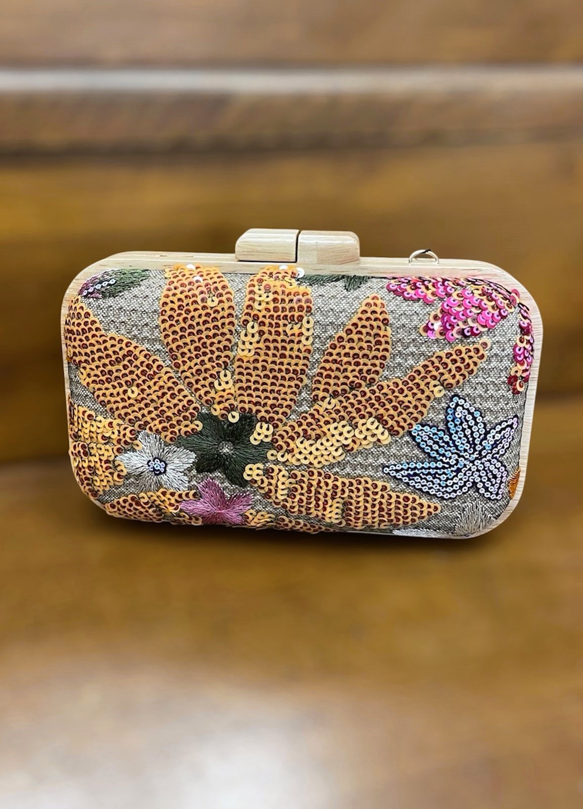 Μικρή Ψάθινη τσάντα Clutch Ώμου/Χιαστί 