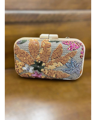 Μικρή Ψάθινη τσάντα Clutch Ώμου/Χιαστί 