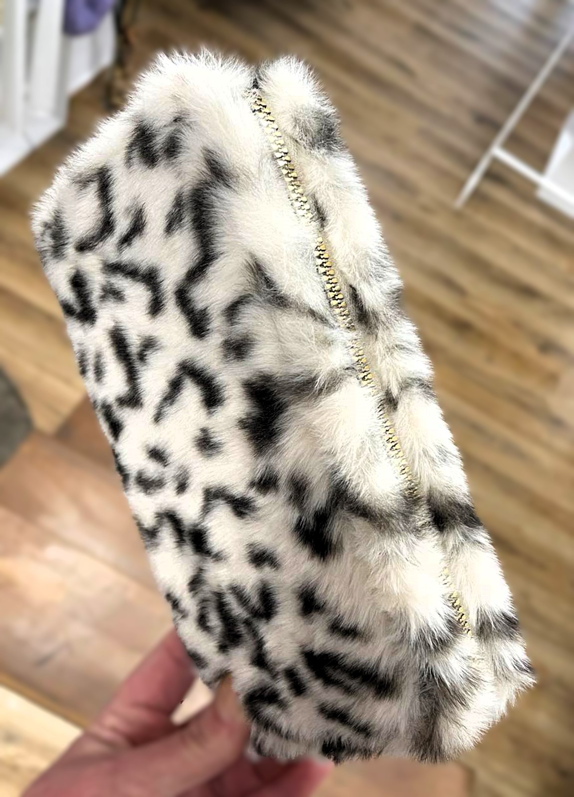 Πορτοφόλι Οικολογική γούνα animal Print