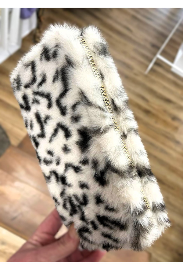 Πορτοφόλι Οικολογική γούνα animal Print