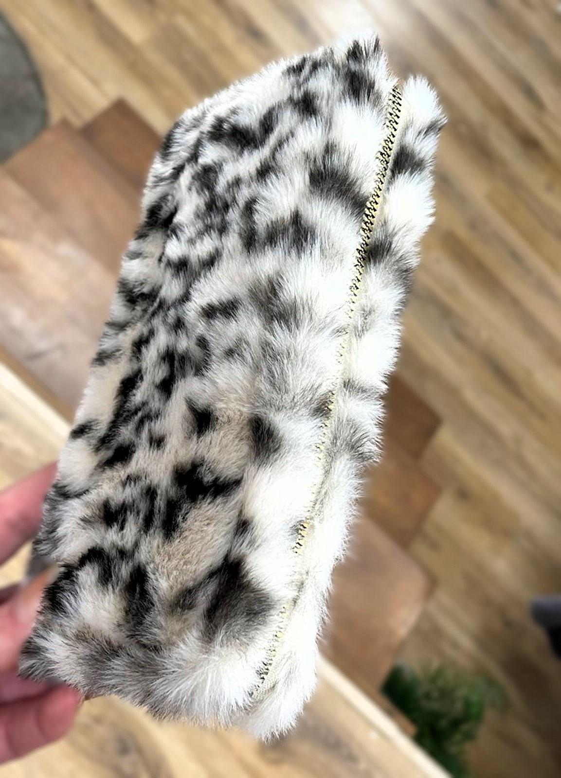 Πορτοφόλι Οικολογική γούνα animal Print